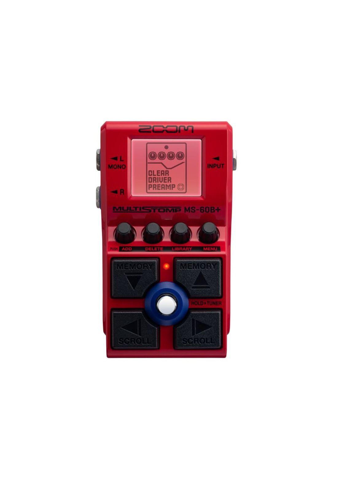 Pedal multiefecto para bajo Zoom Multistomp MS-60B+-0