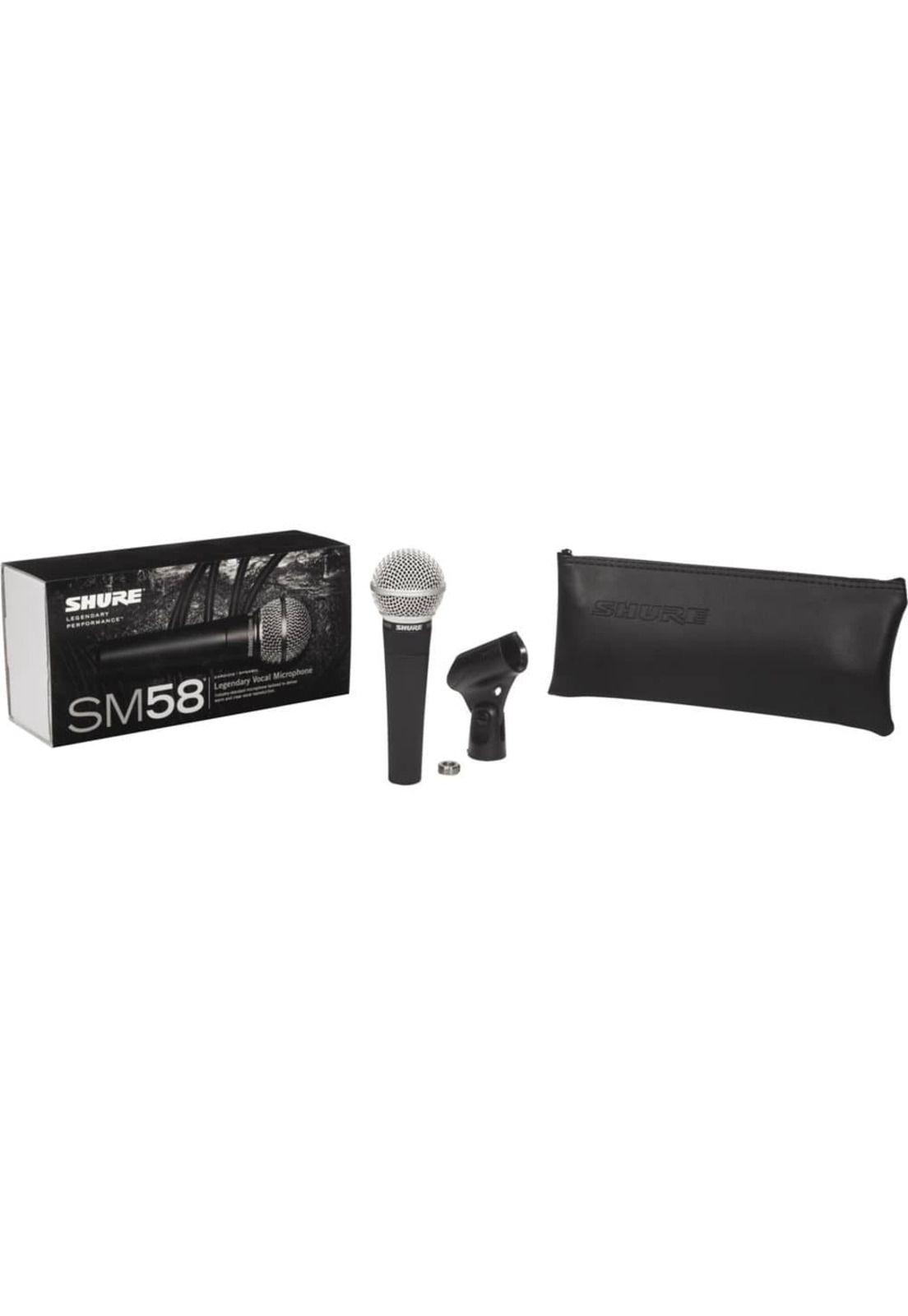 Micrófono dinámico vocal Shure SM58 LC (Original)-1