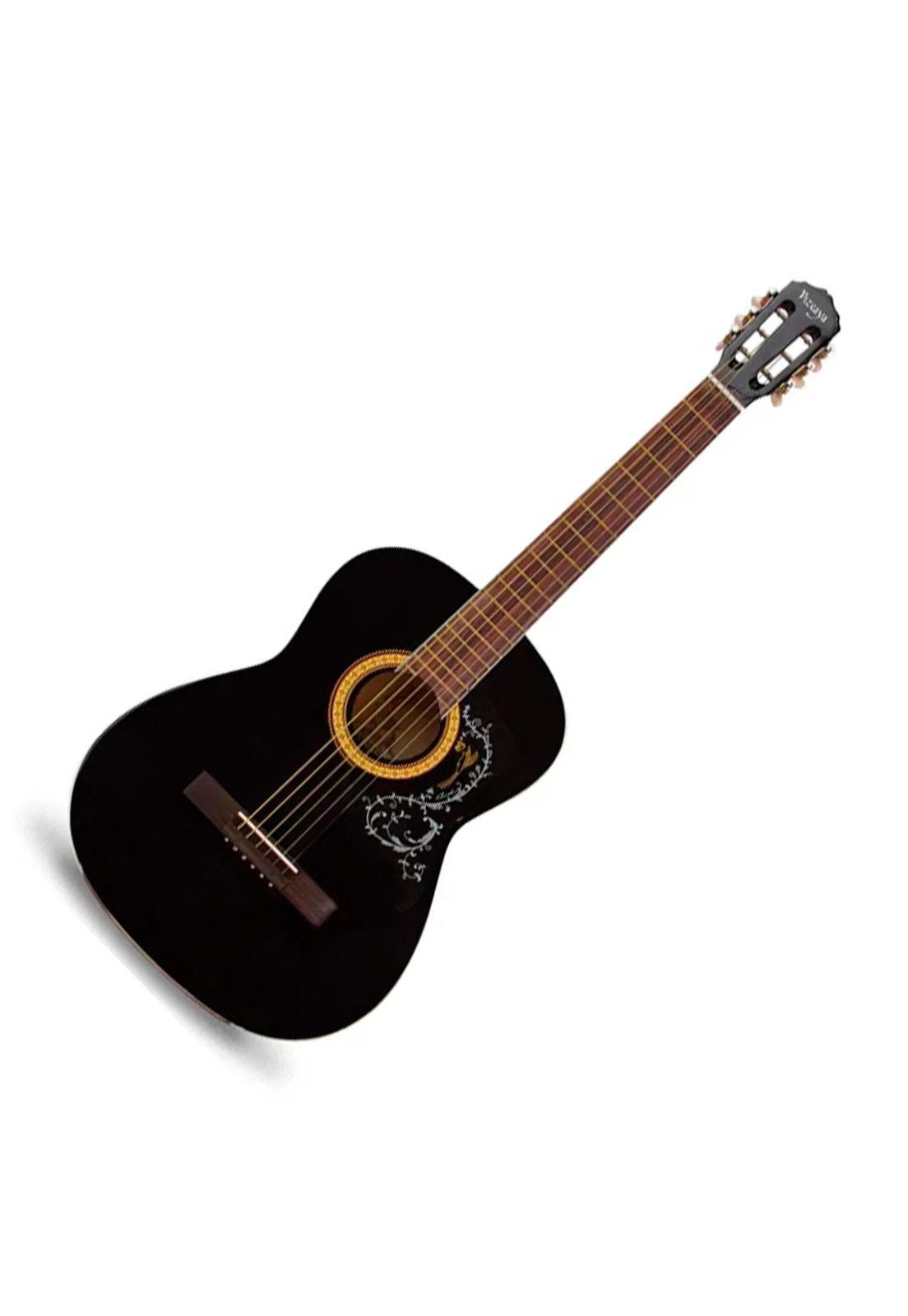 Guitarra Acústica Metálica Vizcaya Arfg94 Negra-1