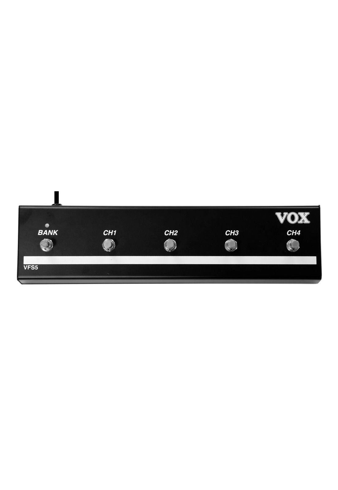 Pedal switch Vox VFS5 para Amplificadores serie VT-0