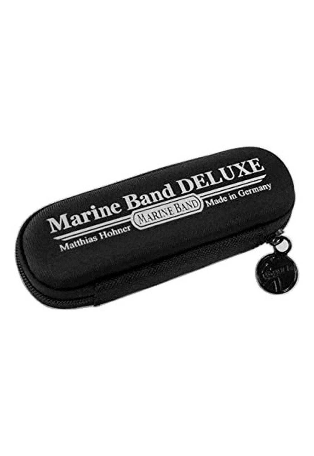 Armónica Hohner Marine Band Deluxe Bb (Si Bemol) M200511x-3