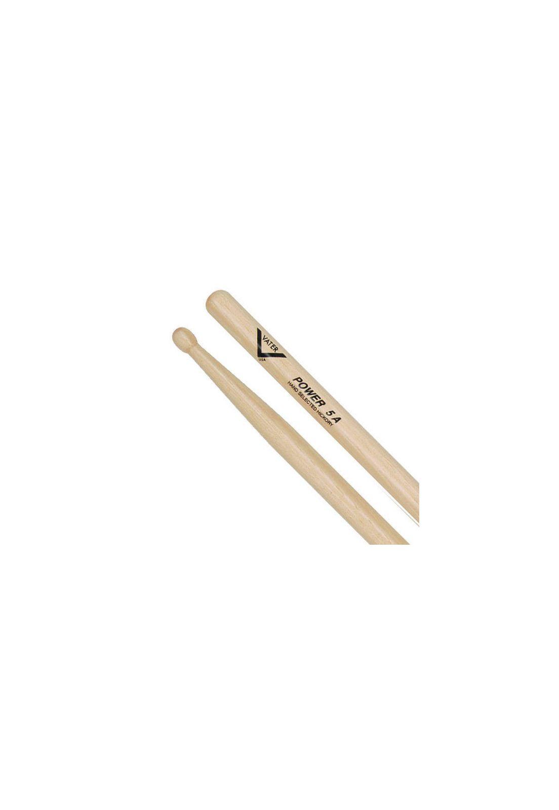 Baqueta Vater VHP5AW 5A Power punta de madera-2