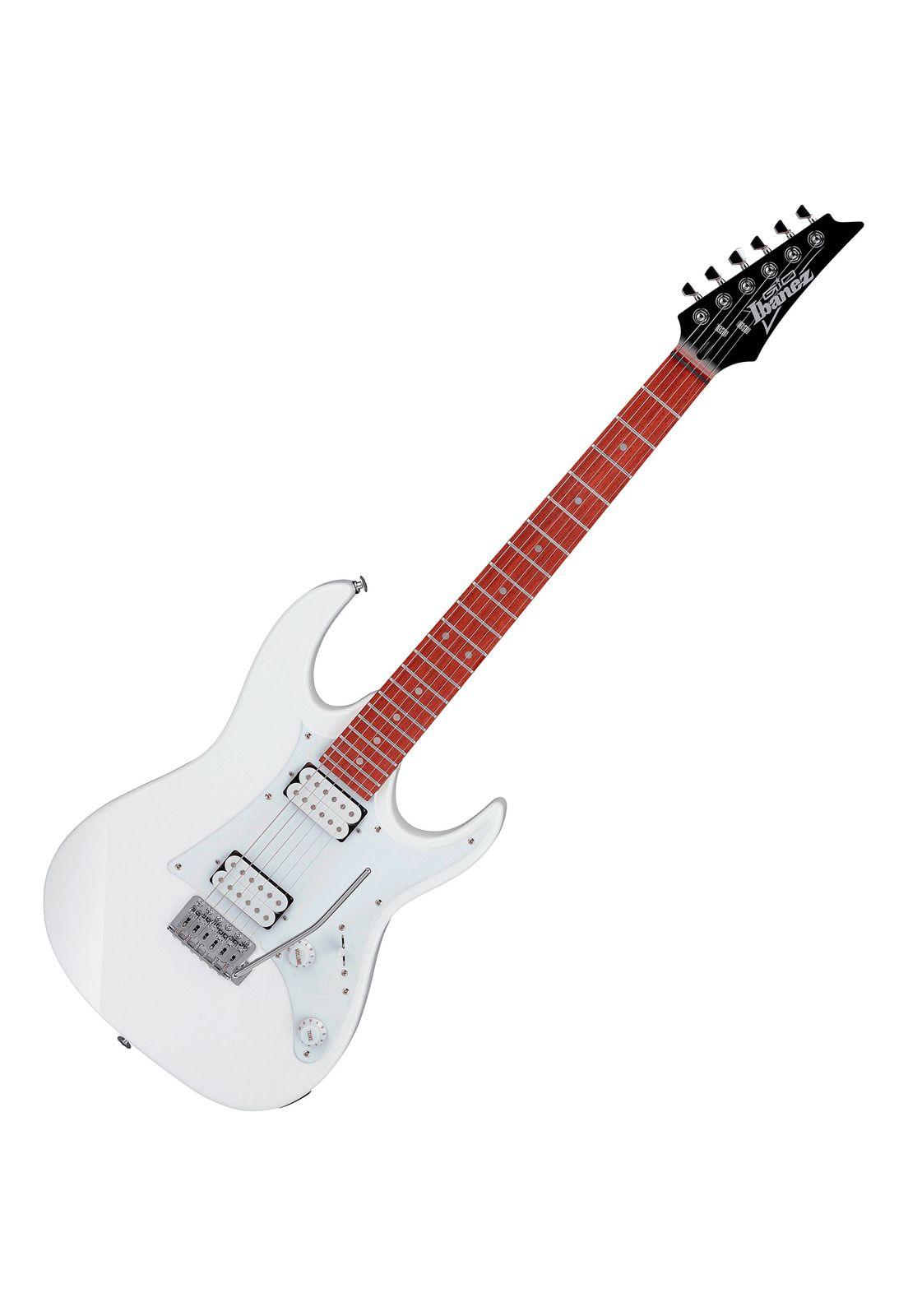 Guitarra eléctrica Ibanez GRX20 Blanca 2 Humbuckers Trémolo-0
