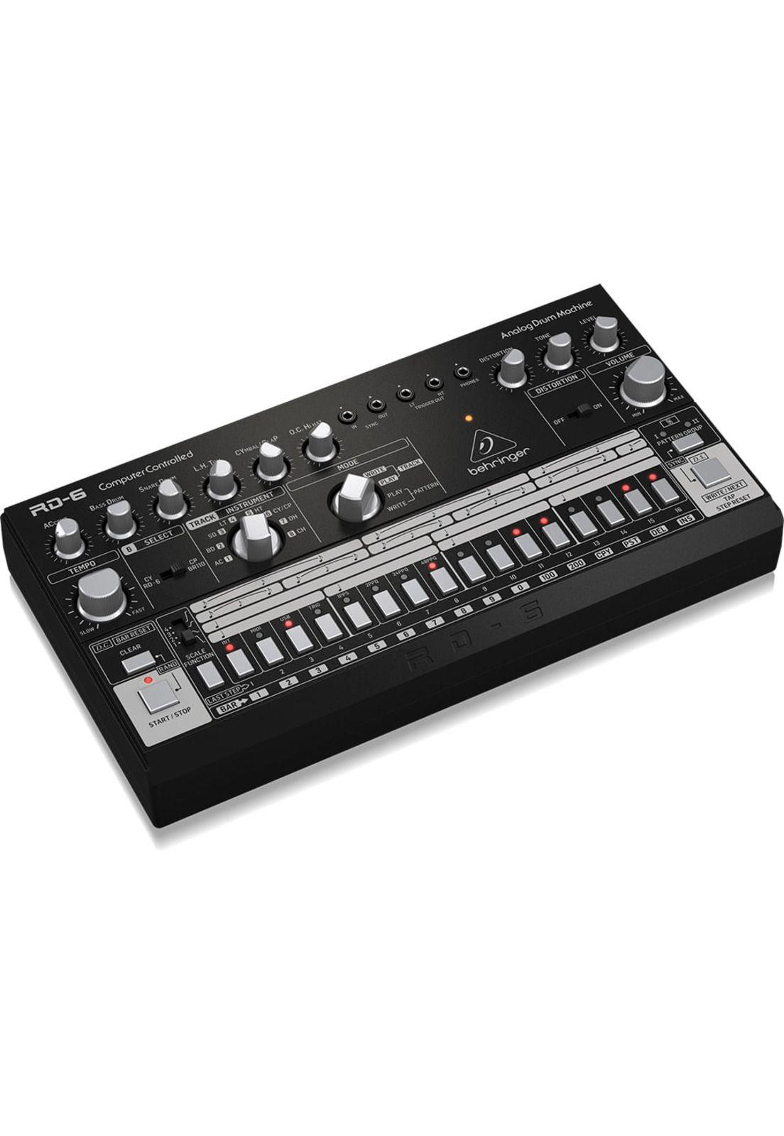 Drum Machine Con Secuenciador Behringer RD-6-BK - Emu TR-606-3