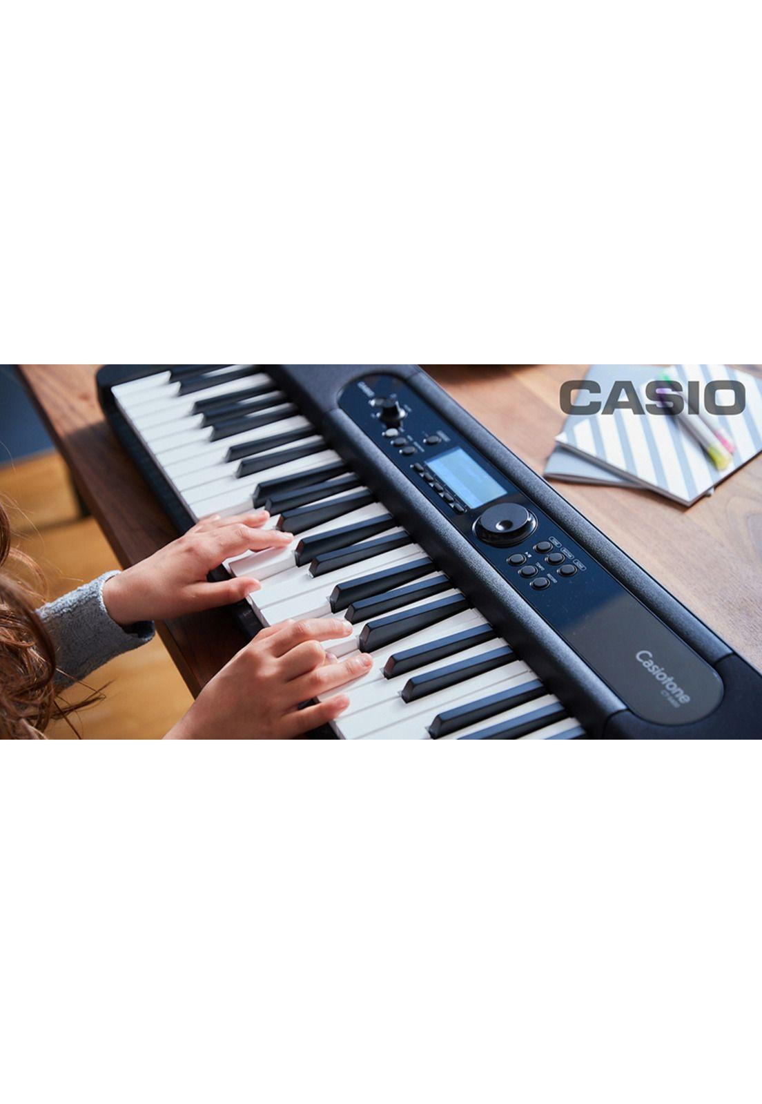 Teclado Casio CT-S500C2 61 Teclas 800 Sonidos con Adaptador-4