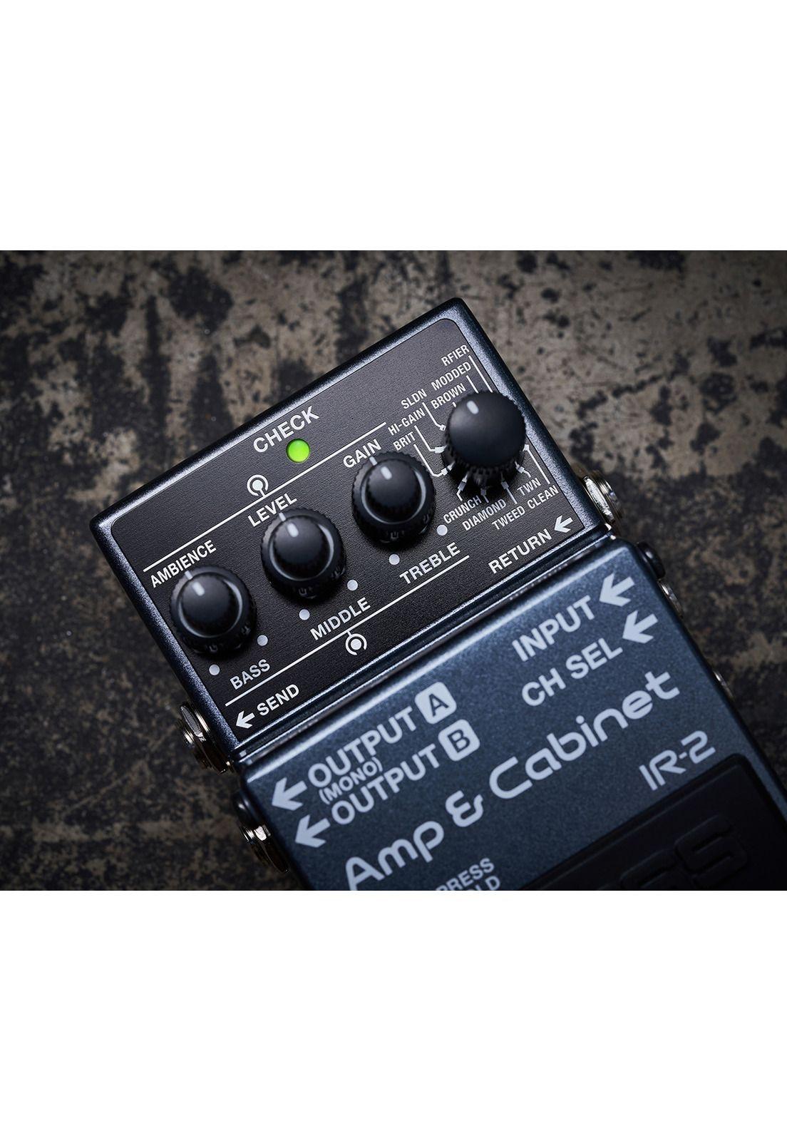 Pedal de efecto BOSS IR-2 Amp & Cabinet - Simulador de Ampli-4