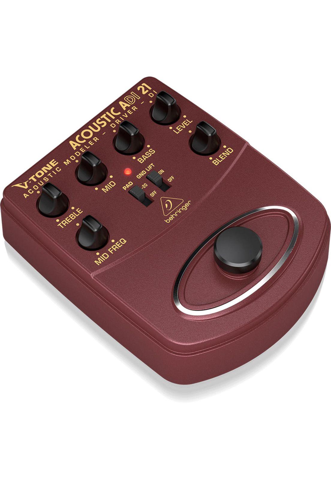 Pedal caja directa para guitarra Acústica Behringer ADI21-3