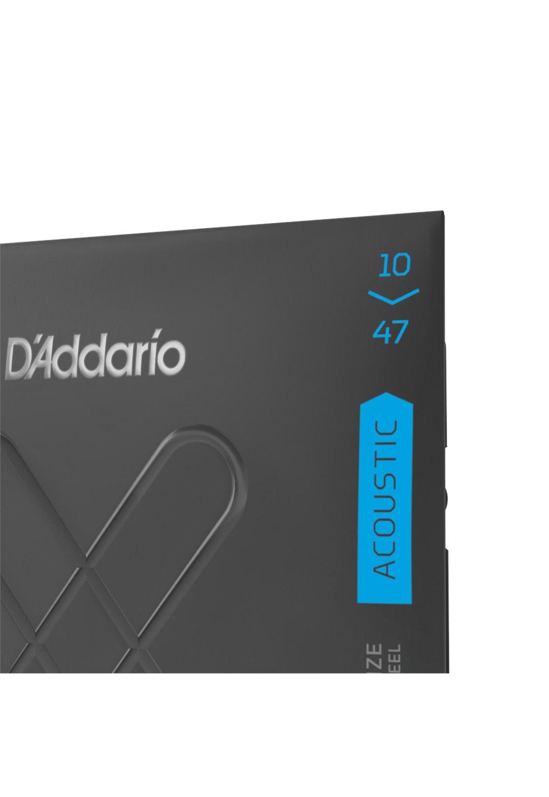 Cuerdas Guitarra Acústica 12 Cuerdas D'addario XTABR1047-12-2