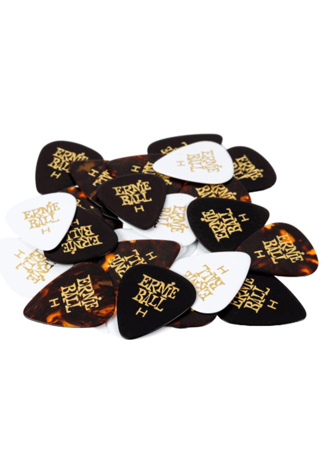 Pack de 12 uñetas Ernie Ball 918012 SIDEMAN H ASST-2