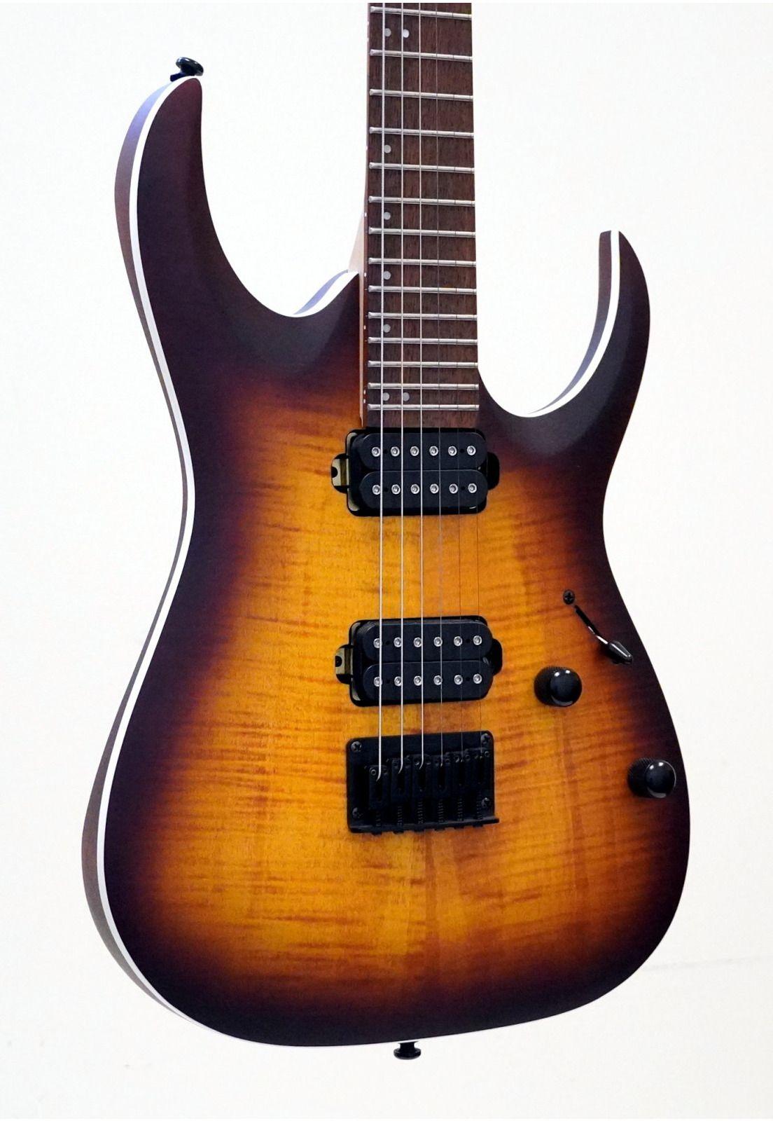 Guitarra eléctrica Ibanez RGA42FM dragon eye burst flat-4