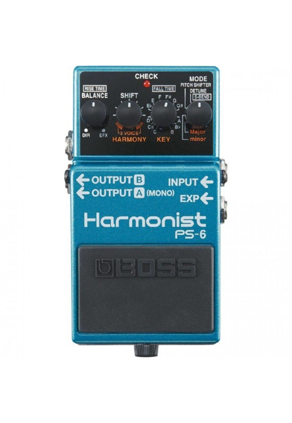 Pedal de Guitarra Boss PS-6 Harmonist-0