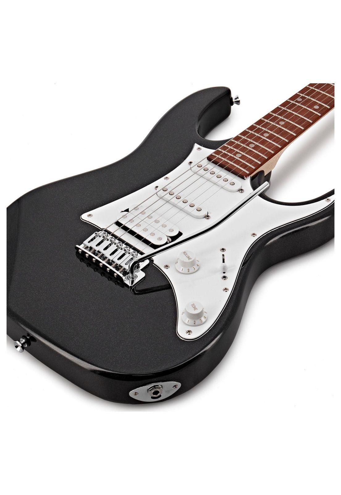 Guitarra eléctrica Ibanez GRX40 Negra, HSS, 22 Espacios-7