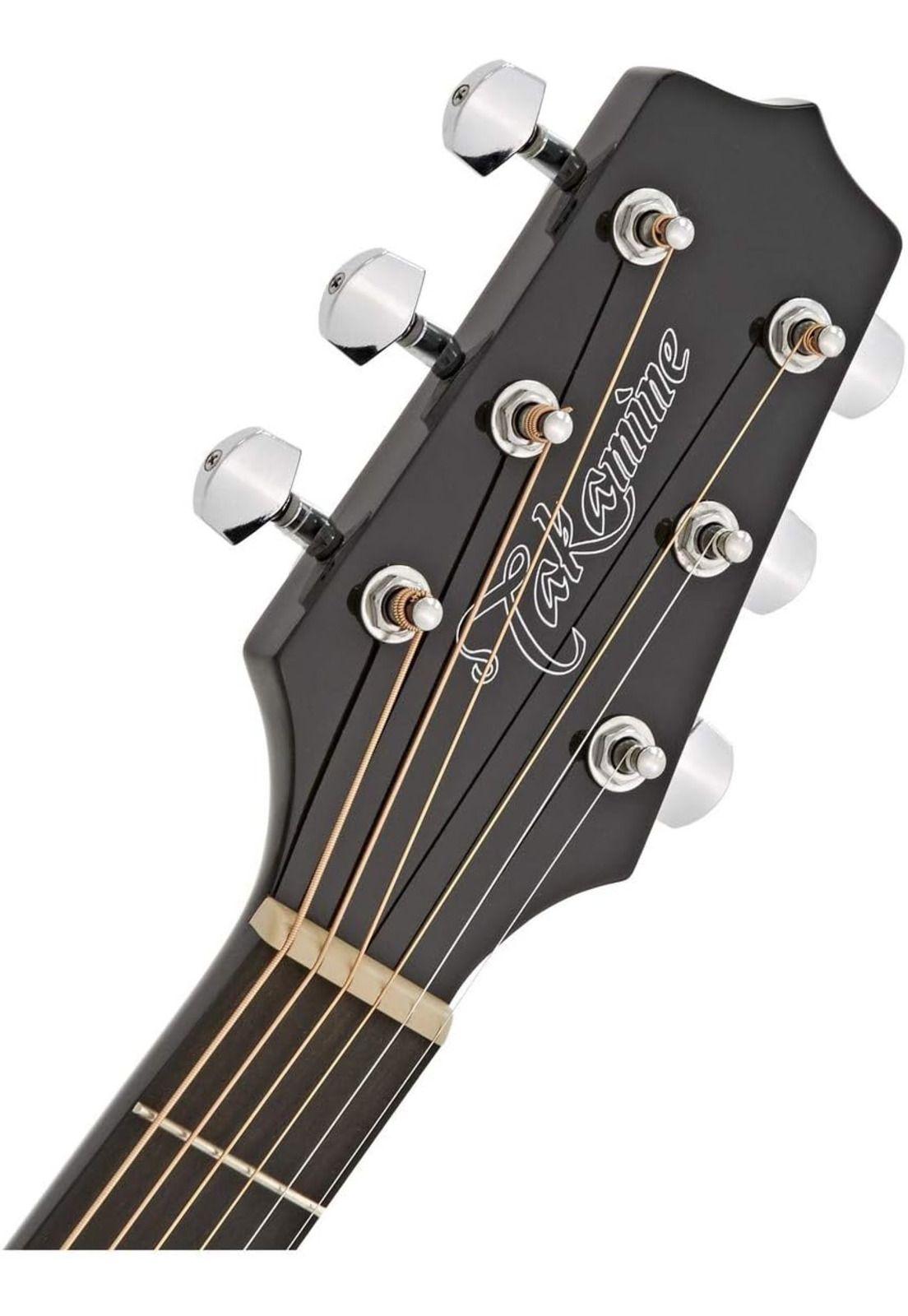 Guitarra electroacústica Takamine GN30CE con cutaway negra-3