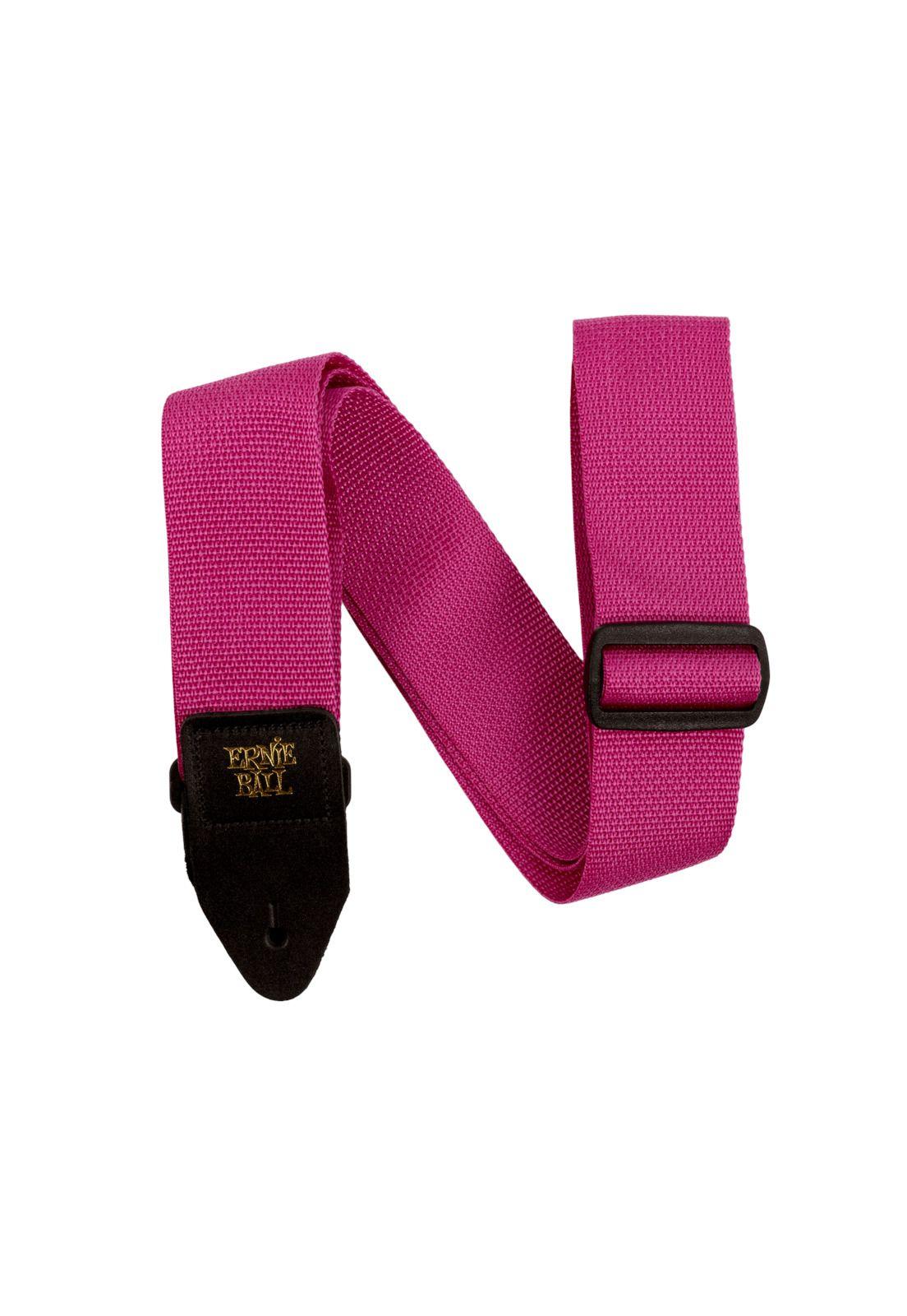 Correa guitarra Ernie Ball Raspberry & Black P05355-0