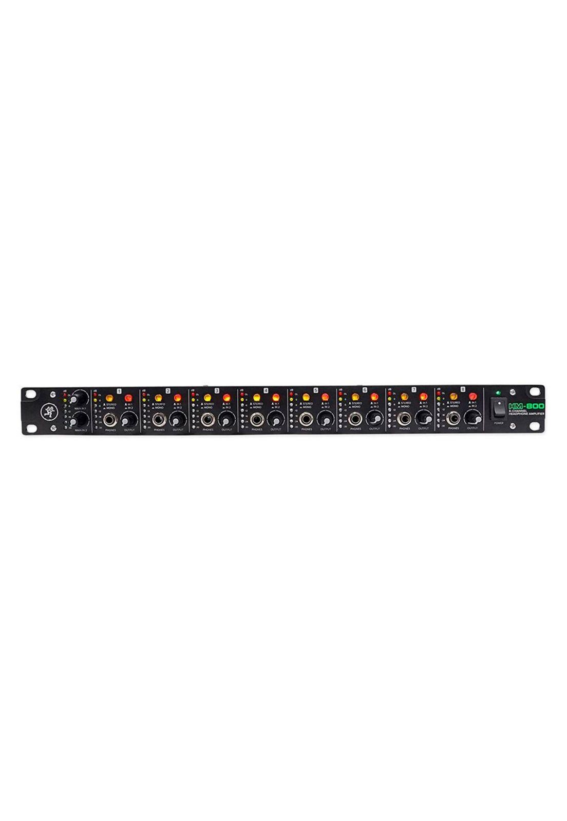 Amplificador de audífonos Mackie HM-800 de 8 canales-2