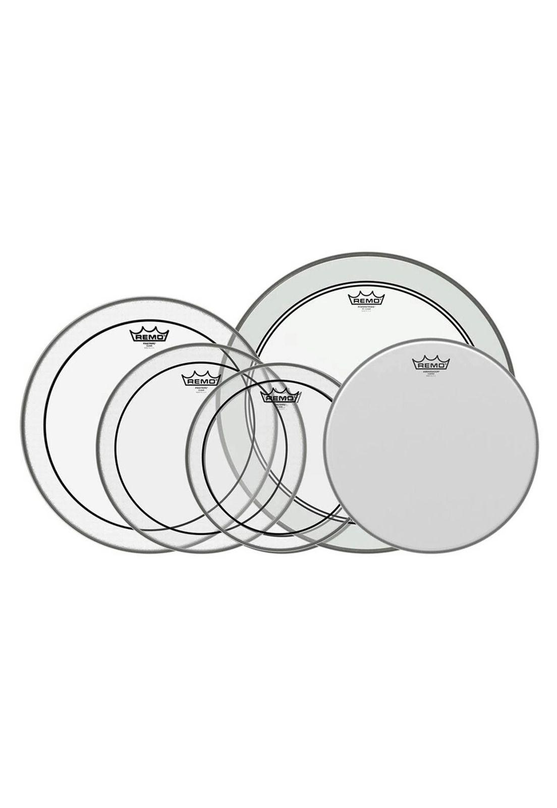 Set de parches Remo PP0270PS 12 13 14 16 y 22 pulgadas-0