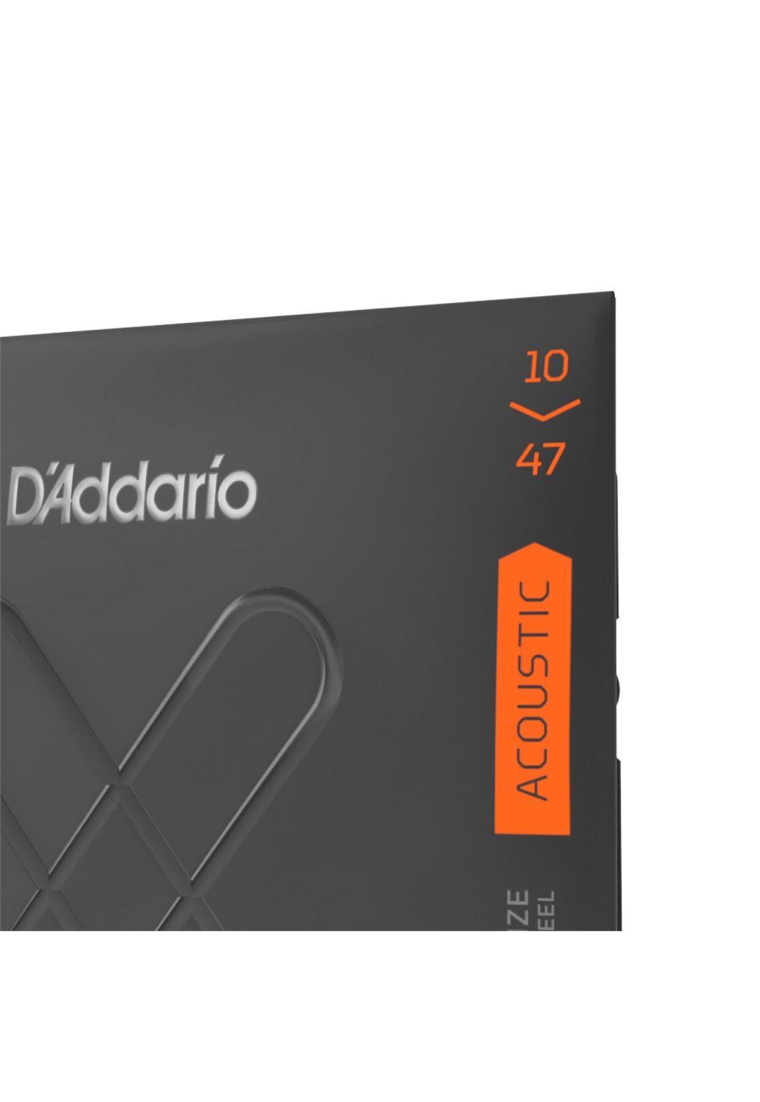 Cuerdas guitarra acústica metal D´Addario XTABR1047 Coated-2