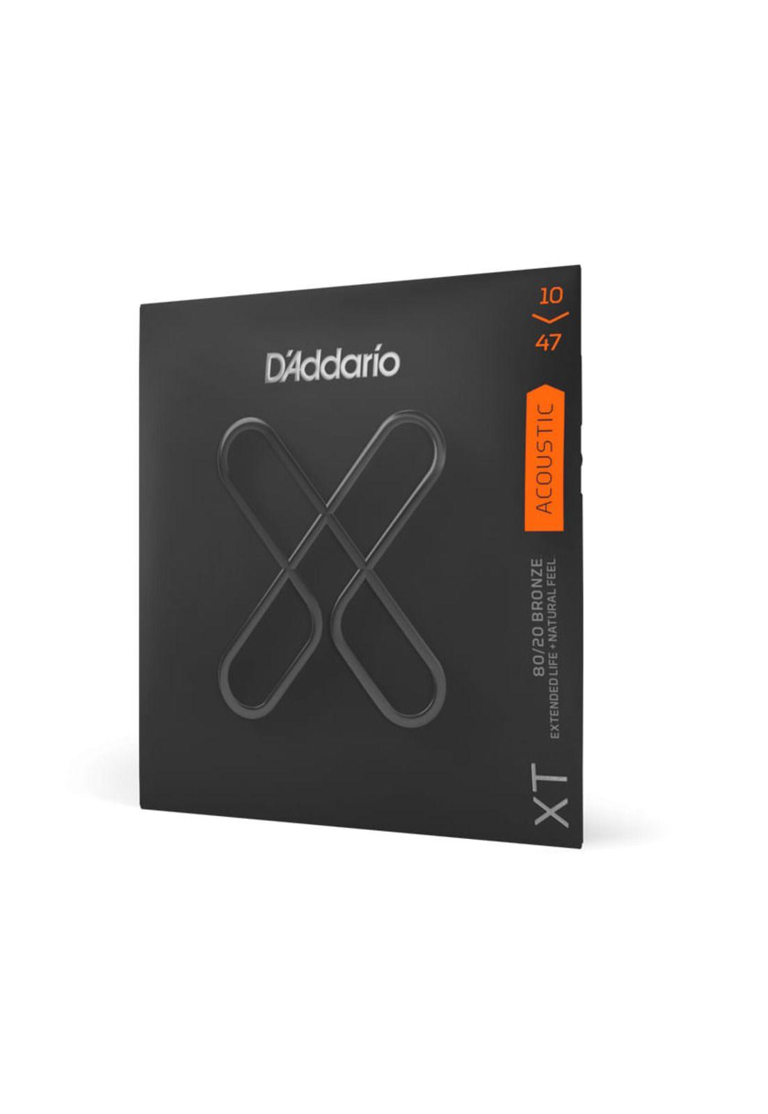 Cuerdas guitarra acústica metal D´Addario XTABR1047 Coated-3
