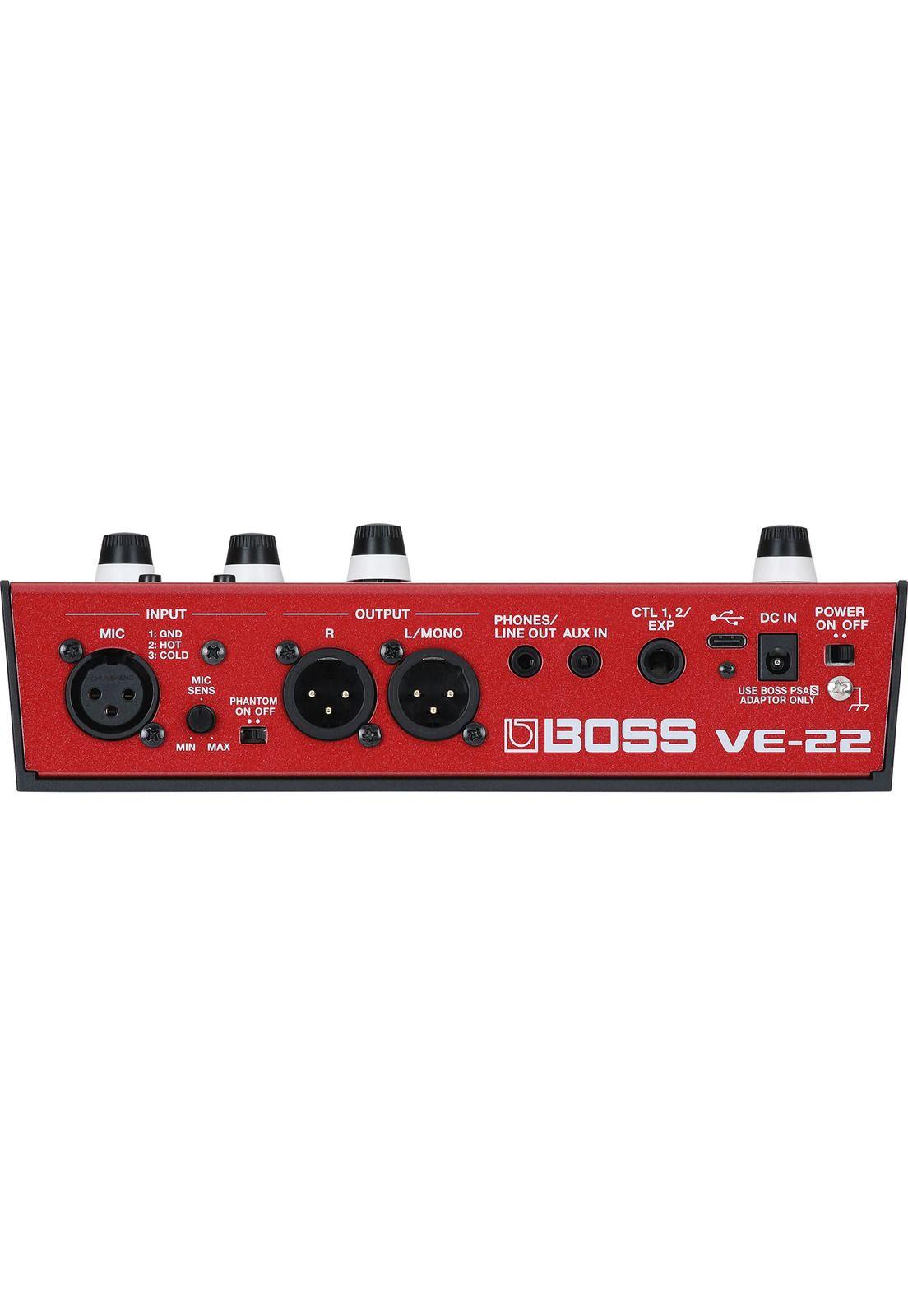 Pedalera multiefecto de voz BOSS VE-22 Vocal Performer-2
