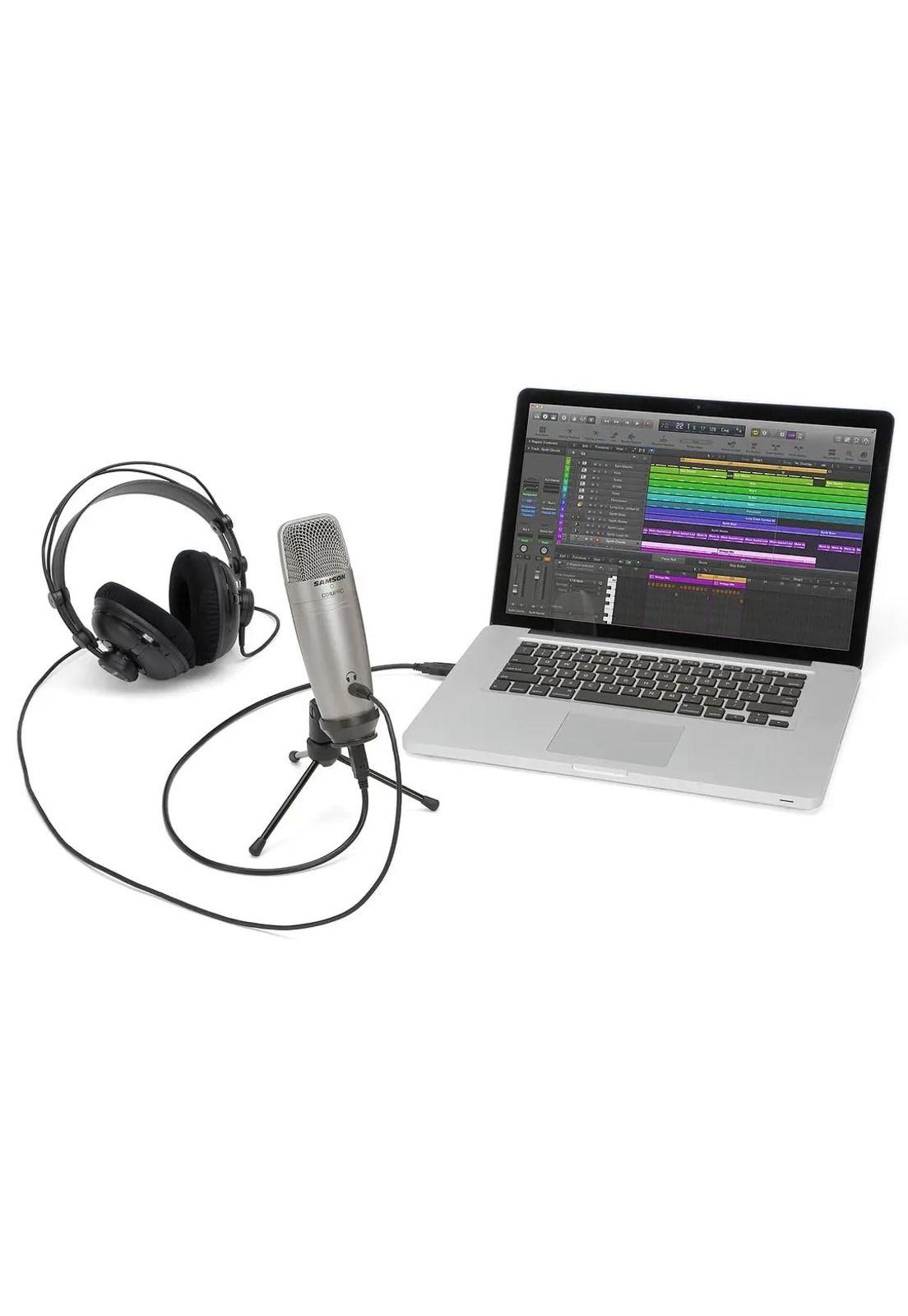 Micrófono Condensador Usb Samson C01u Pro-3