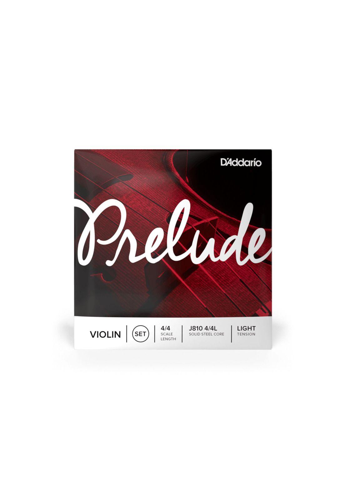 Set de Cuerdas de Violín Daddario J810 4/4L Light Tension-0