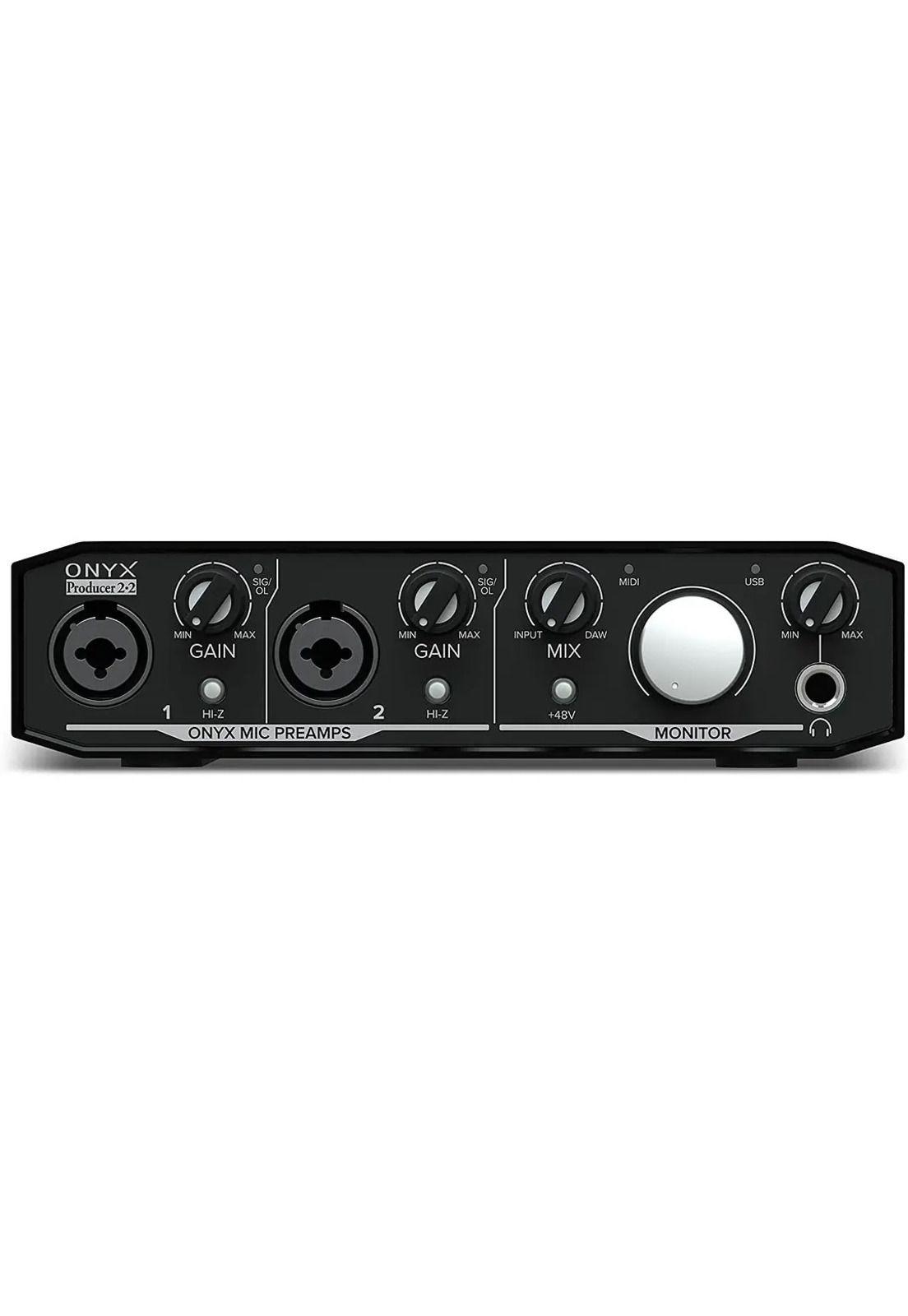 Interface de audio Mackie Onyx Producer 2x2 24 bits 192 khz-2