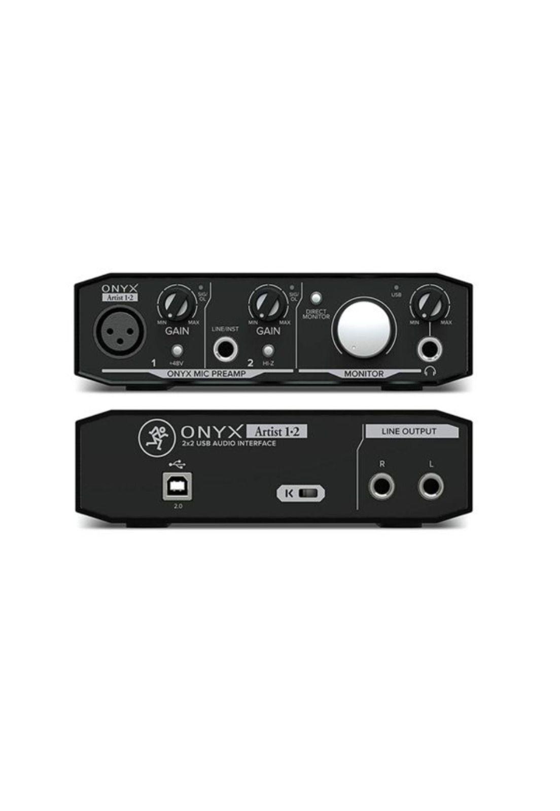 INTERFAZ DE AUDIO USB MACKIE ONYX ARTIST 1X2-2