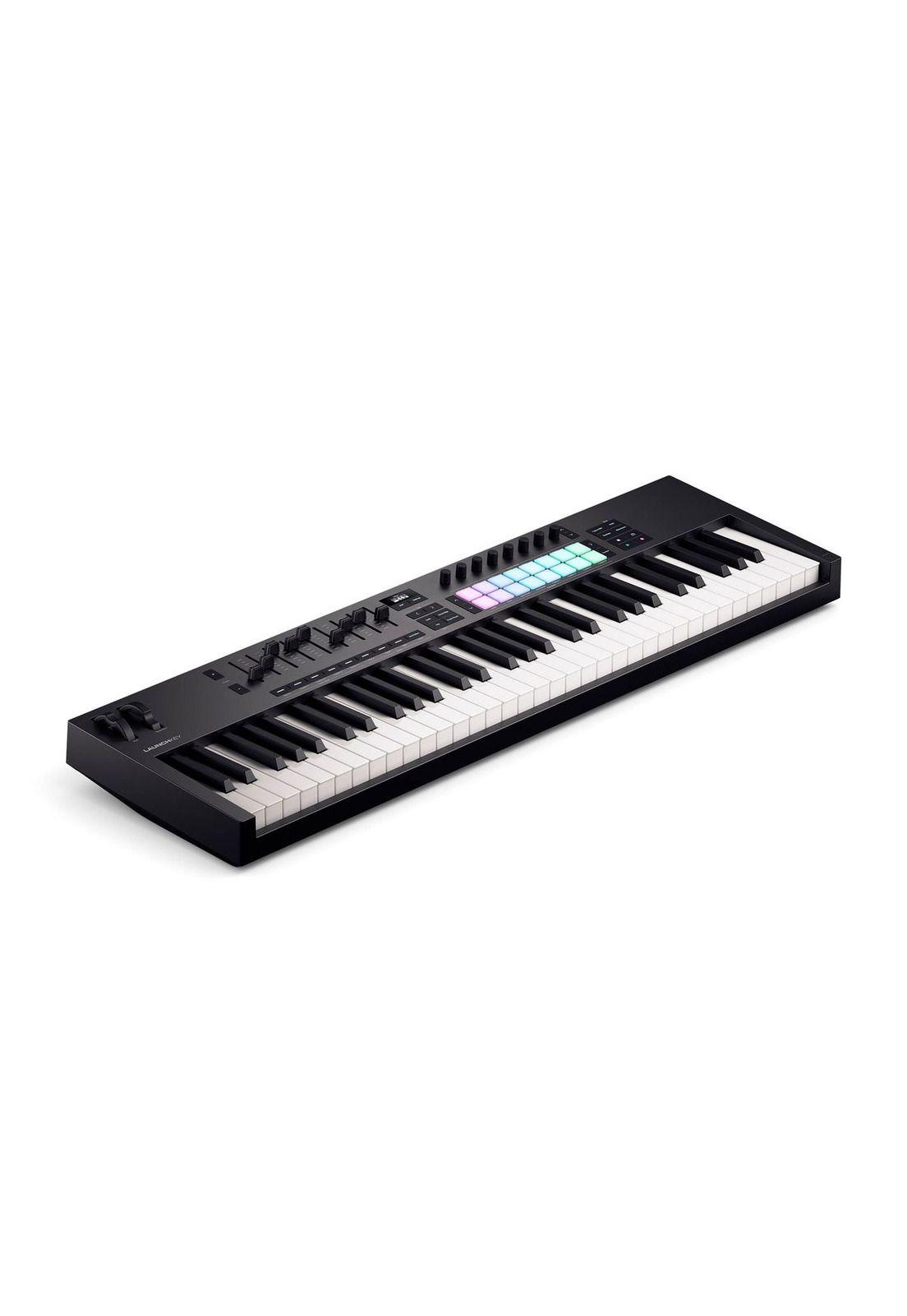 Controlador midi Novation Launchkey 61 MK4 61 Teclas 16 Pads-1