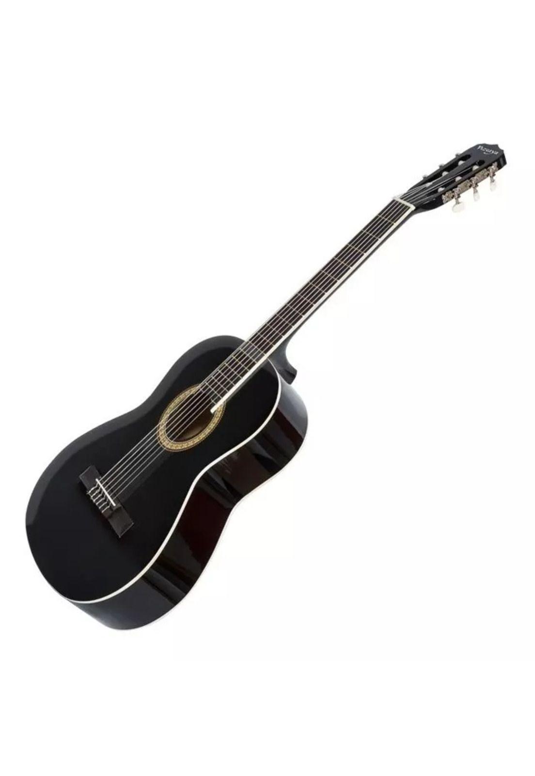 Guitarra acústica Vizcaya ARCG44 Cuerdas de nylon negra-3
