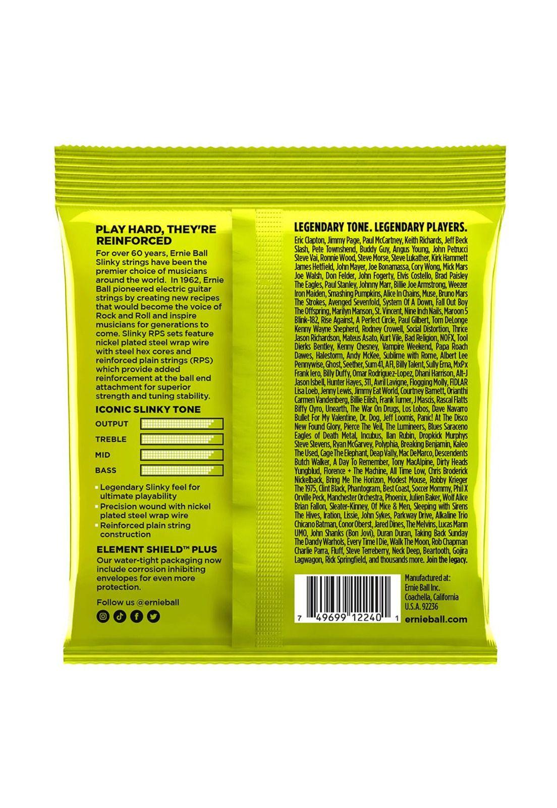Set Cuerdas guitarra electrica Ernie Ball 2240 RPS-10-1