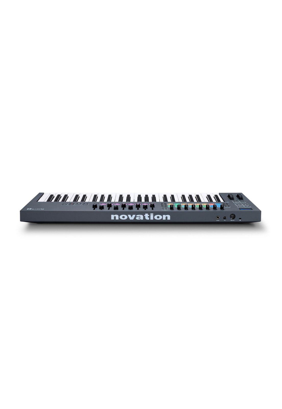 Controlador Midi Novation FLkey 49 Teclas 16 Pads 9 Faders-3