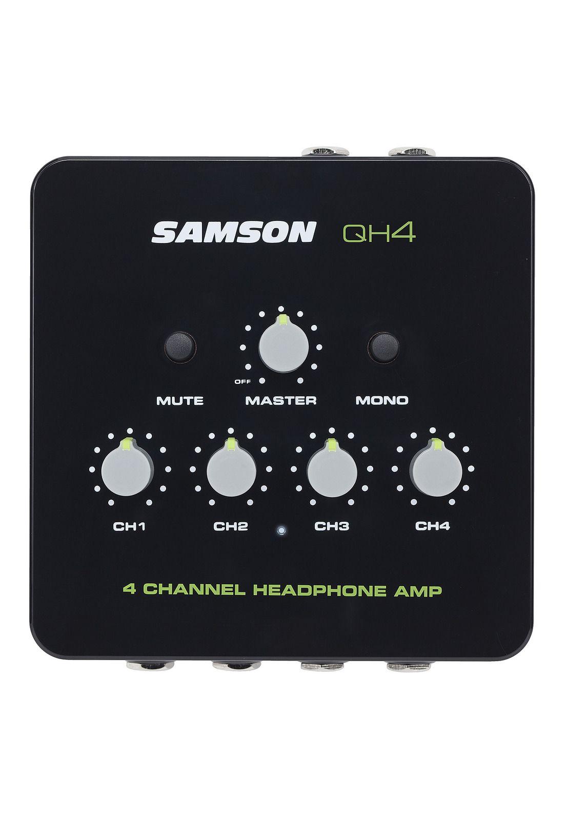 Amplificador de audífonos Samson QH4-2
