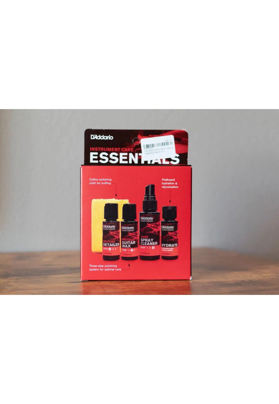 Kit de limpieza y Mantención de Guitarra D'Addario PW-GCB-01-2