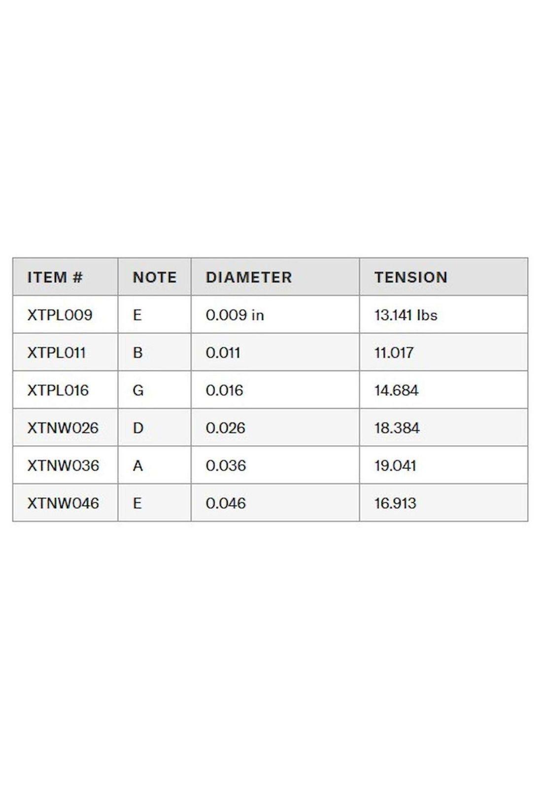 Cuerdas para guitarra eléctrica Daddario 09-46 XTE0946-4