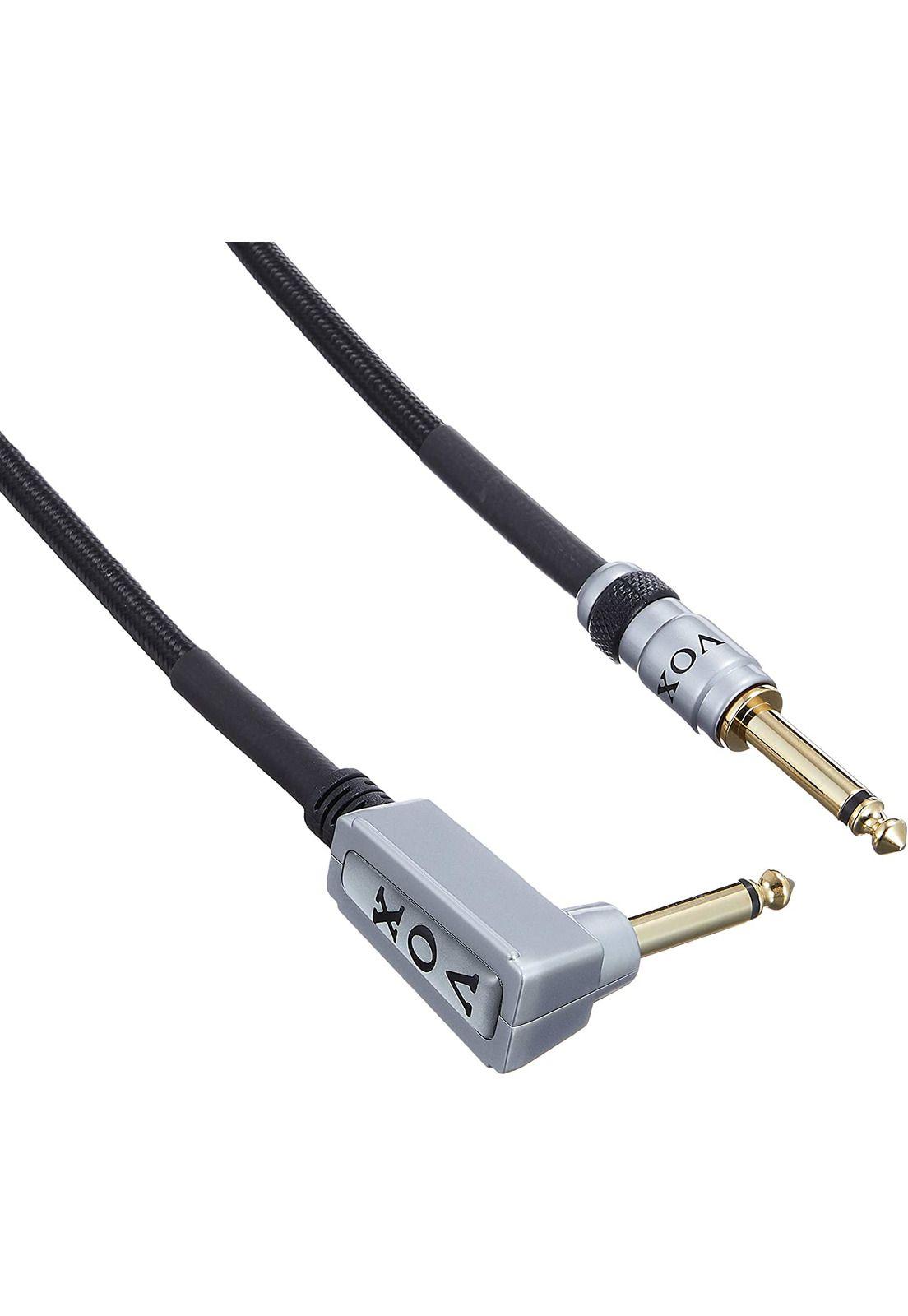 Cable para guitarra Vox VGC-19BK color negro 6 metros-0