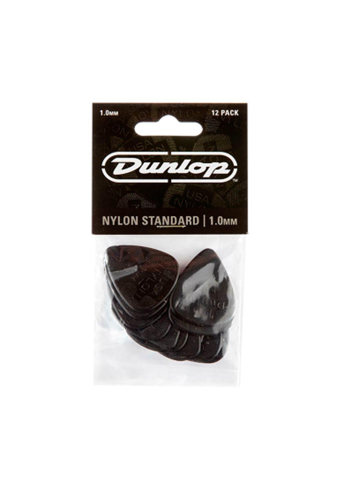 Pack de 12 uñetas 44P 1.0 Nylon Standard Dunlop-3