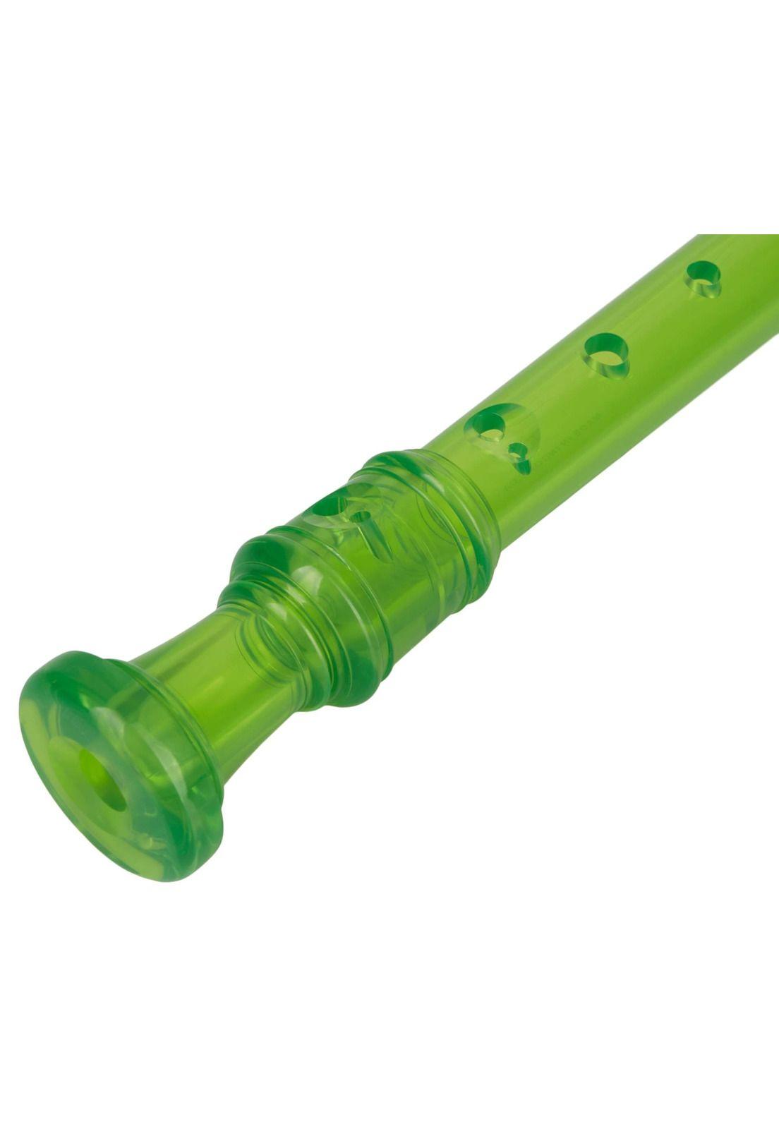 Flauta dulce soprano Yamaha digitación germana Verde-4