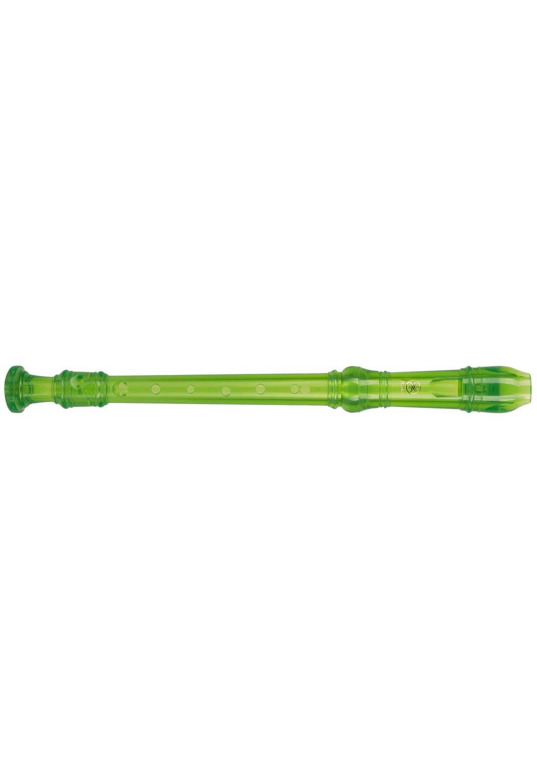 Flauta dulce soprano Yamaha digitación germana Verde-5