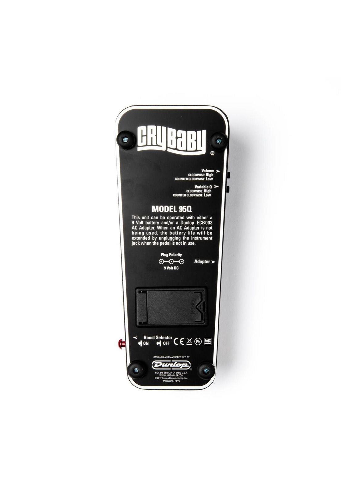 Pedal de efecto Wah Dunlop 95Q Cry Baby-2