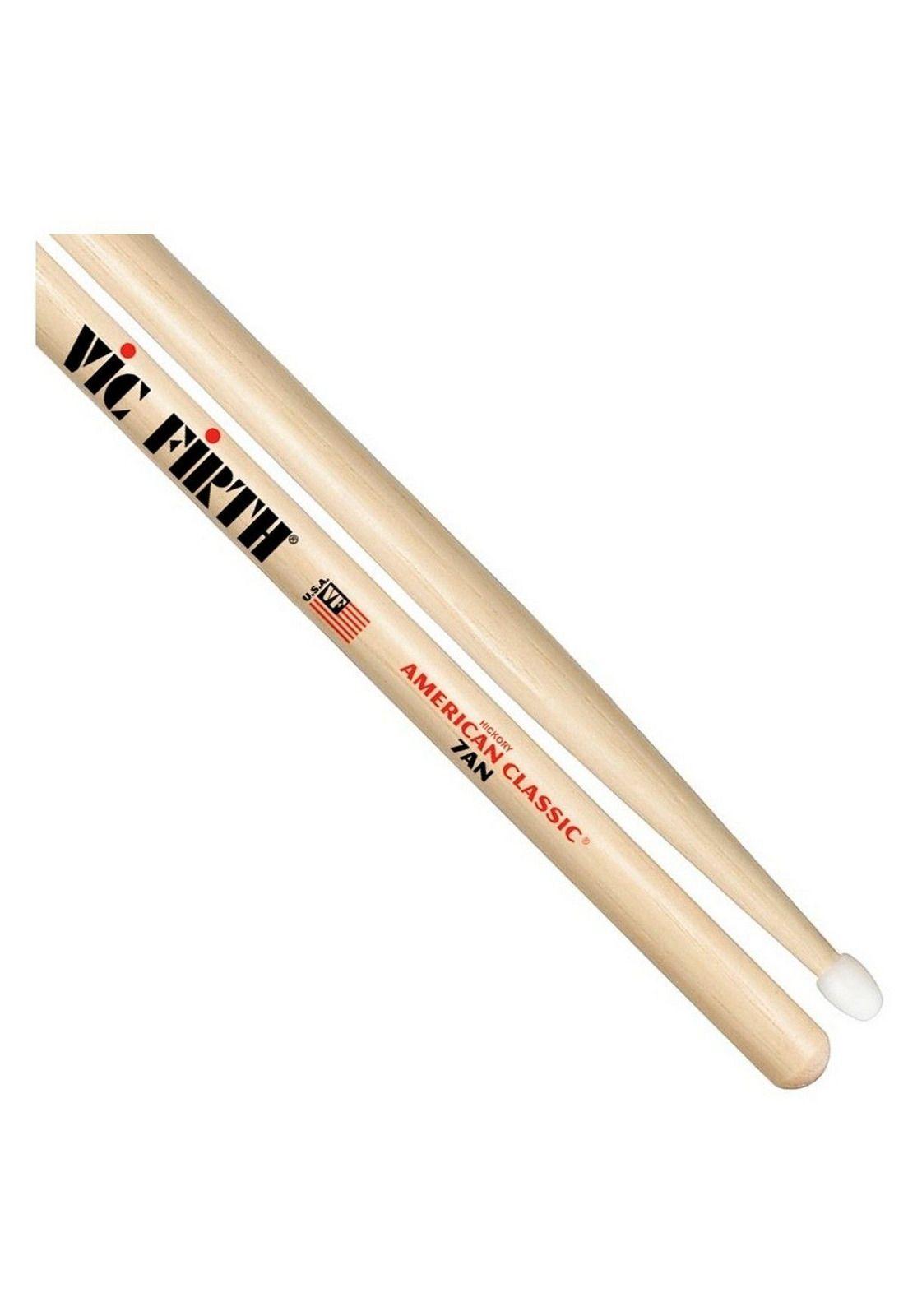 Baquetas Vic Firth 7AN 7A punta de nylon-2