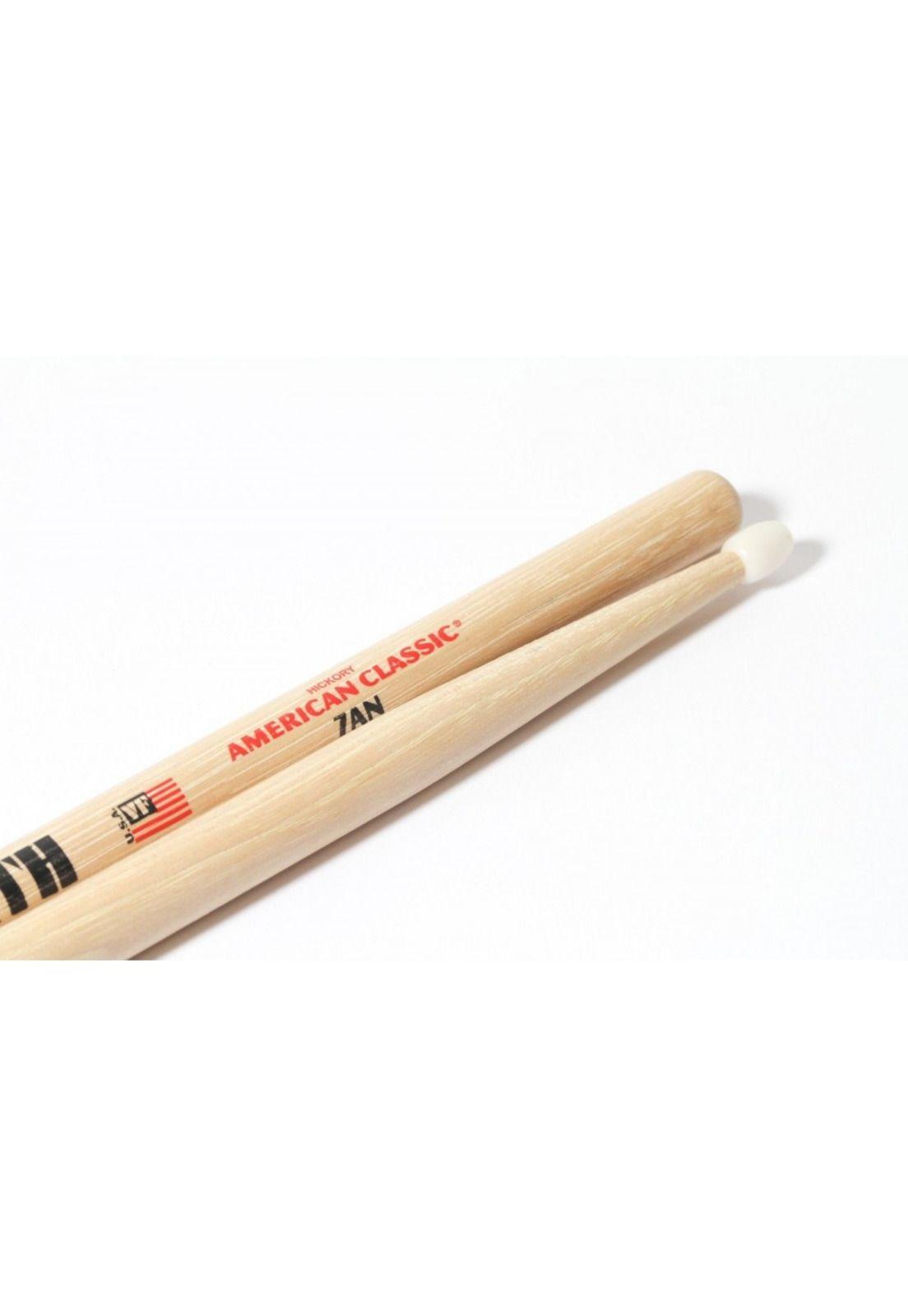 Baquetas Vic Firth 7AN 7A punta de nylon-3