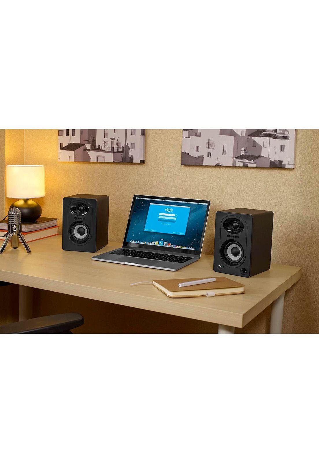 Monitores de estudio Bluetooth Samson MediaOne M30BT-3