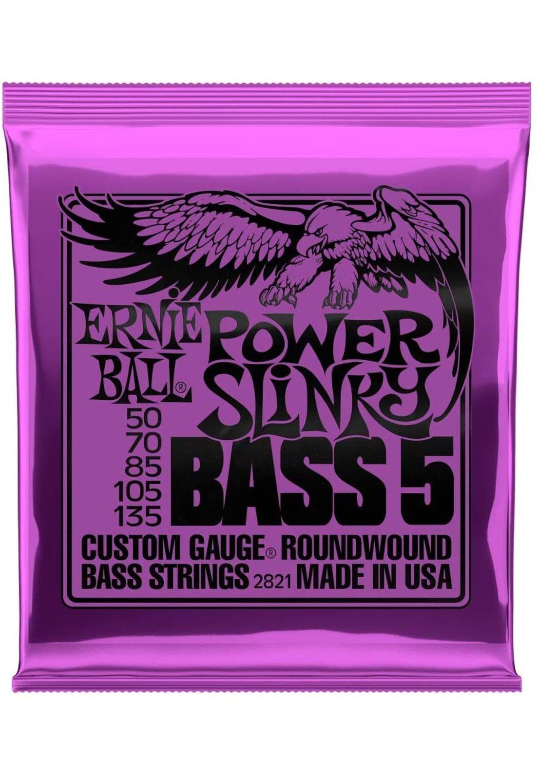 Cuerdas de Bajo 5 cuerdas Ernie Ball 2821 BASS 5-STR POWER-0