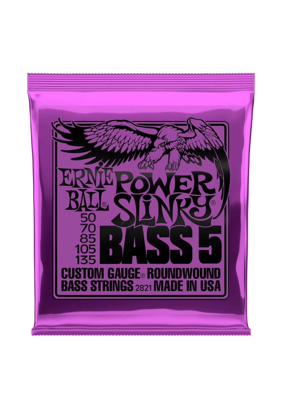 Cuerdas de Bajo 5 cuerdas Ernie Ball 2821 BASS 5-STR POWER-0