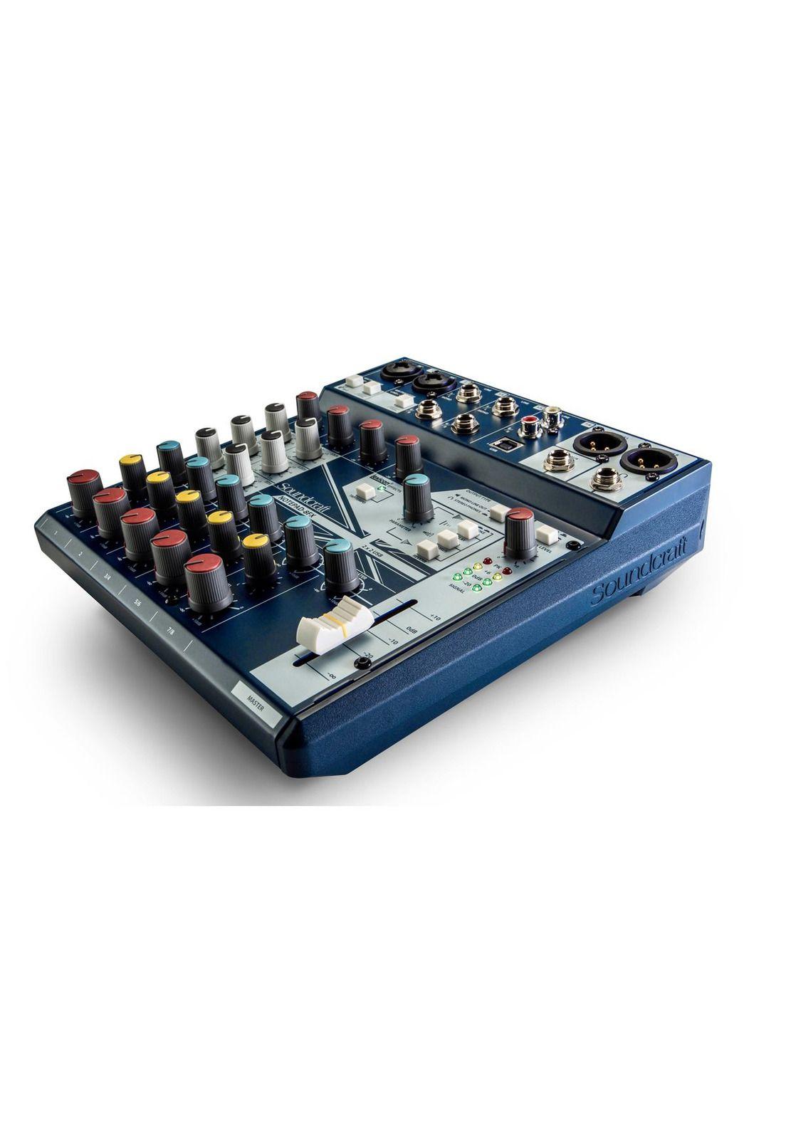 Mixer análogo Soundcraft USB NOTEPAD-8FX-2