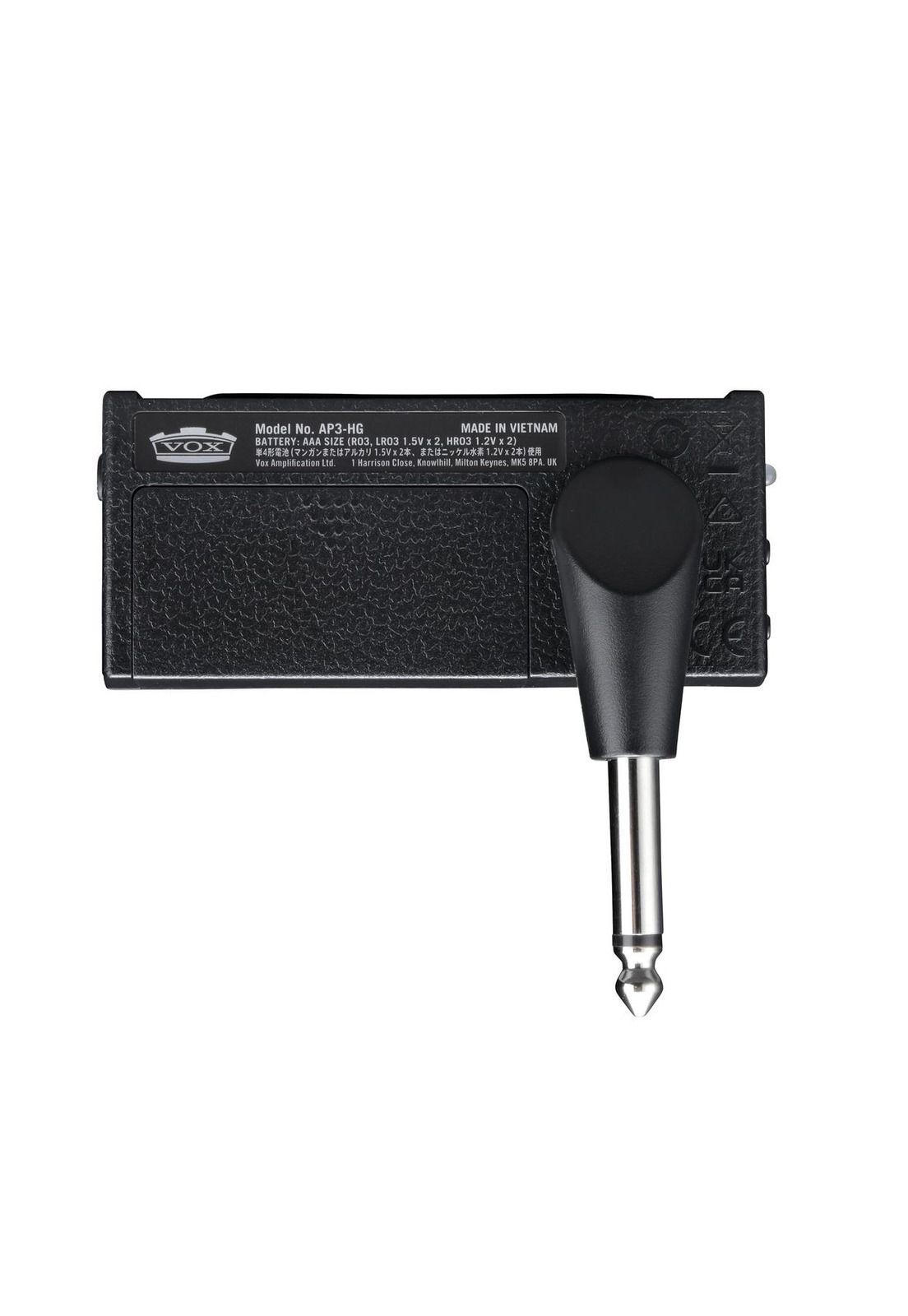 Amplificador de audífonos p/ guitarra VOX AMPLUG 3 High Gain-4