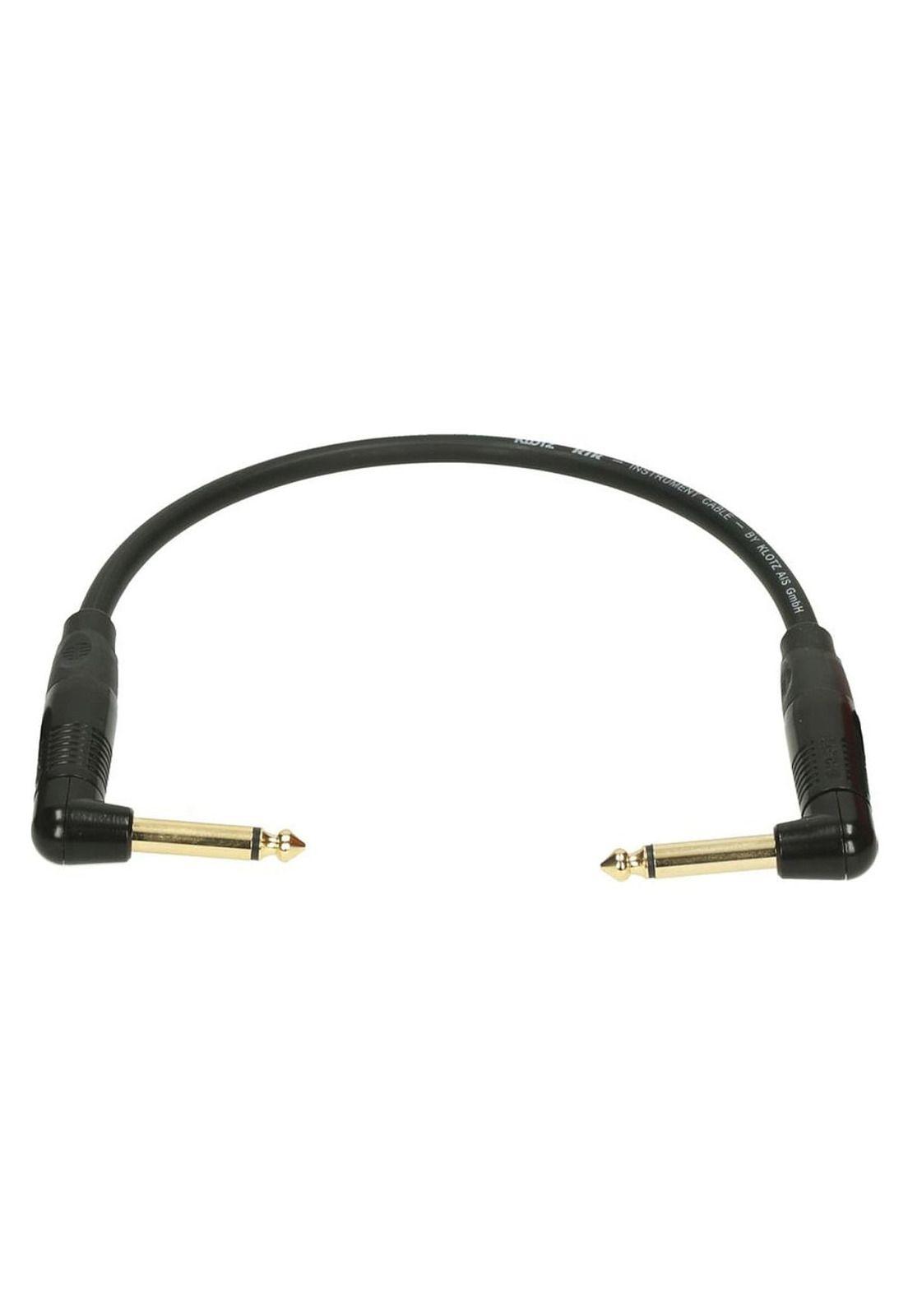 Cable Patch con conectores angulados Klotz KIKPK020RR 20cm-0