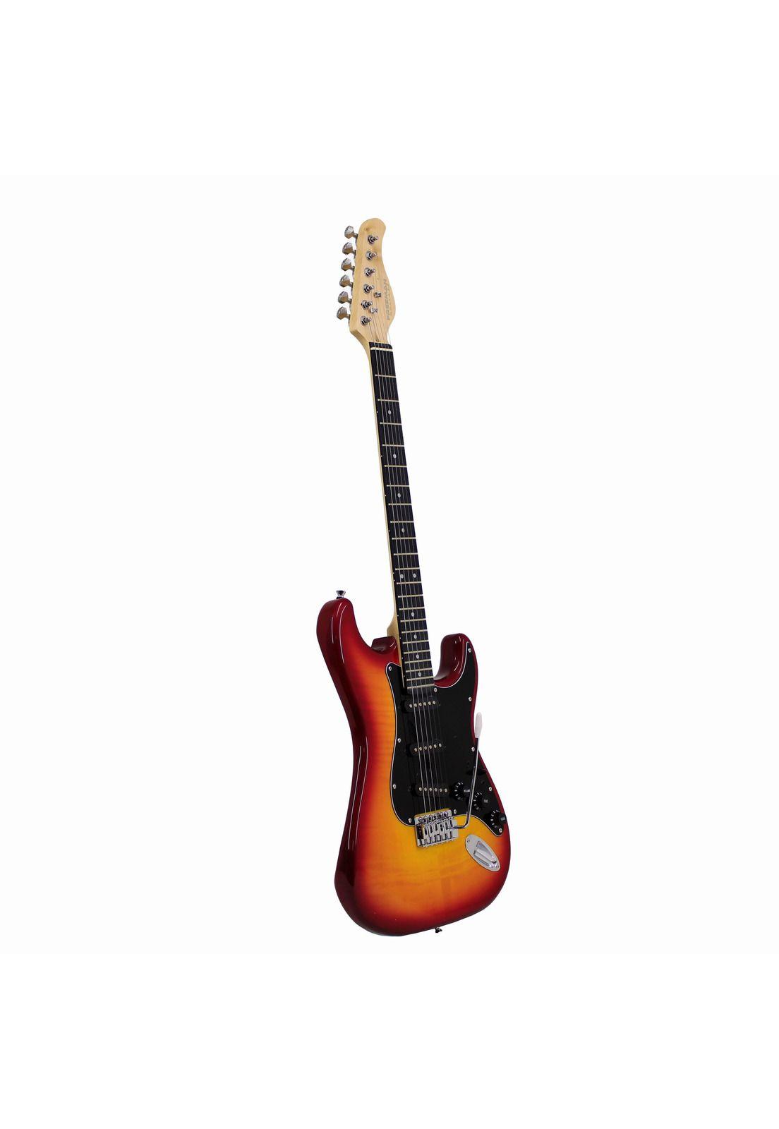 Guitarra eléctrica Stratocaster Freeman SST-412 FMT 2TS-2