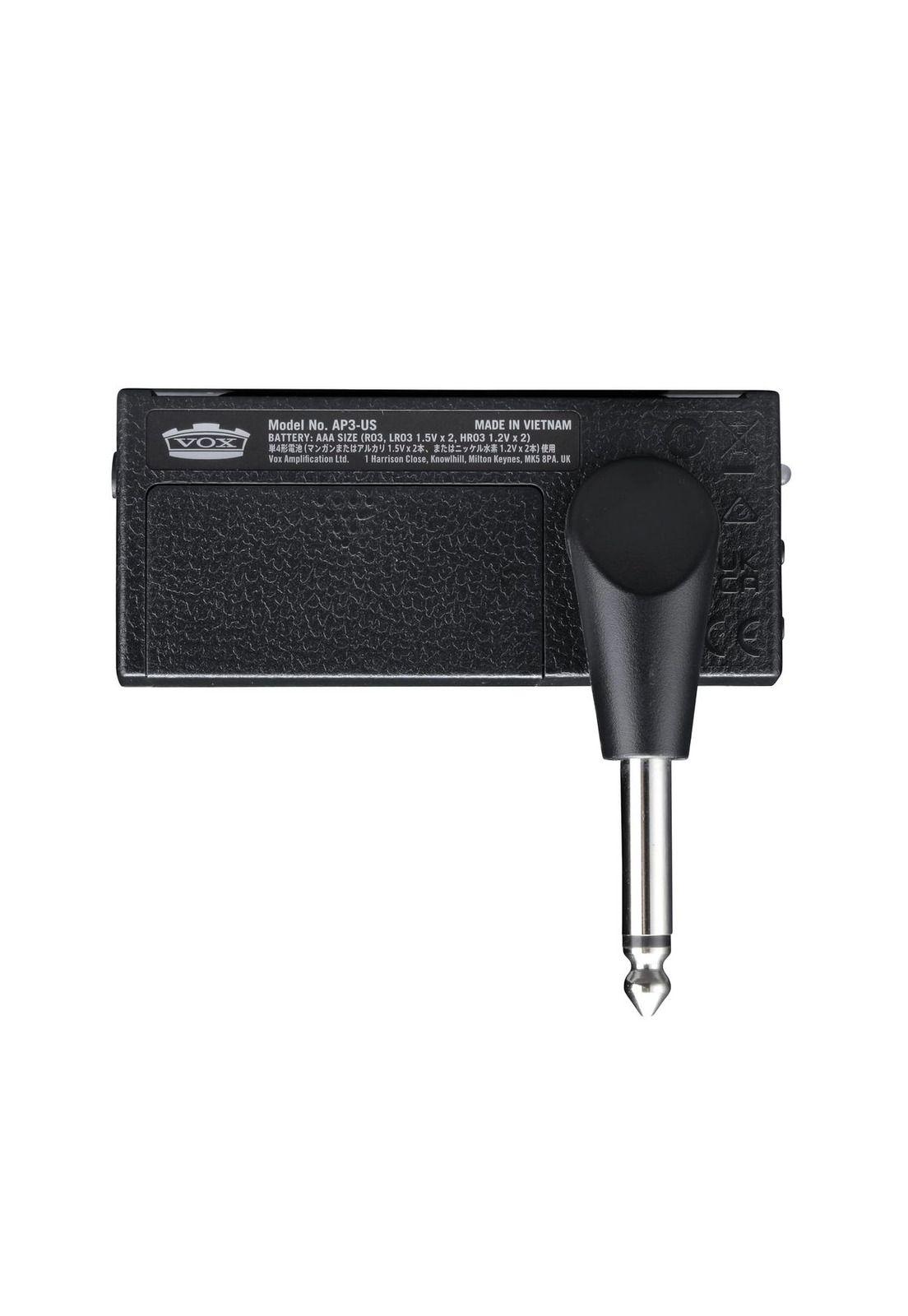 Amplificador de audífonos p/ guitarra VOX AMPLUG 3 US Silver-4