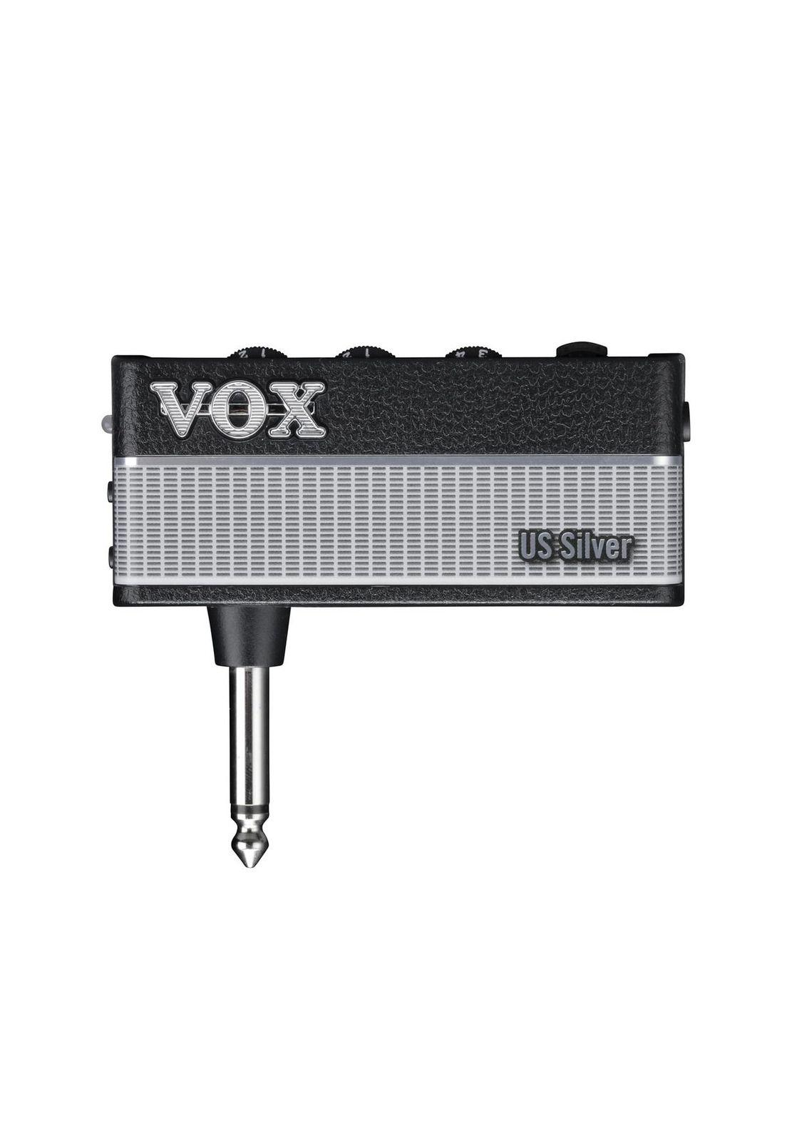 Amplificador de audífonos p/ guitarra VOX AMPLUG 3 US Silver-5